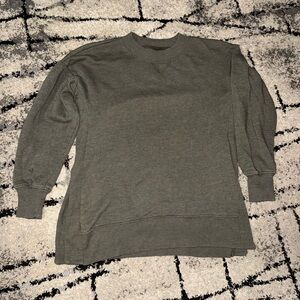 aerie Olive Crewneck Sweatshirt - Women's Scoop/Classic Neck